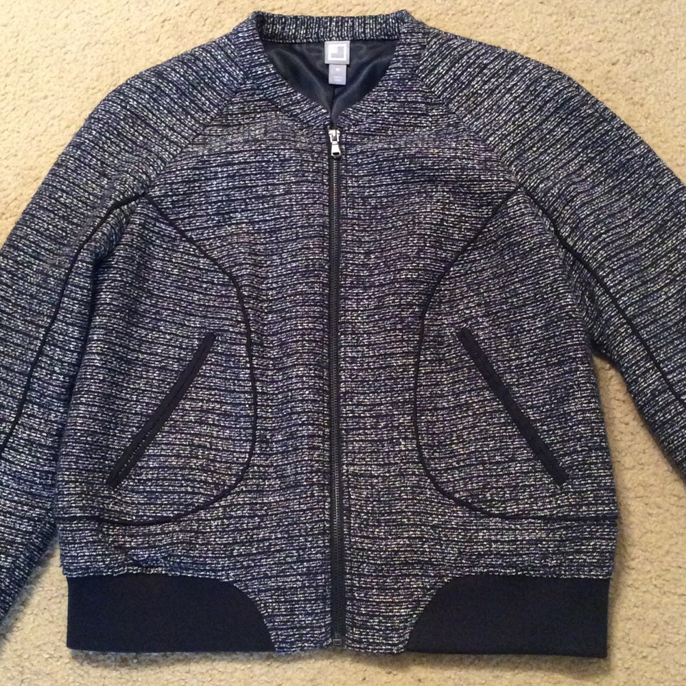 Tweed Bomber Jacket‎